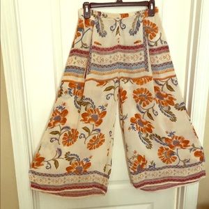 Floral Boho pants